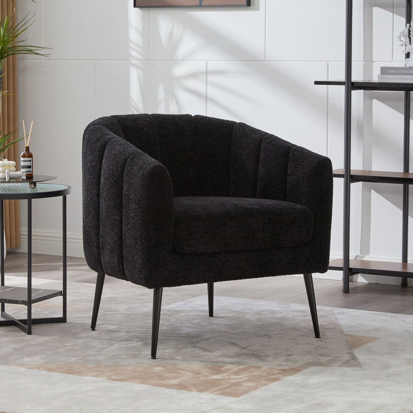 Vanity Barrel Accent Lounge Chair