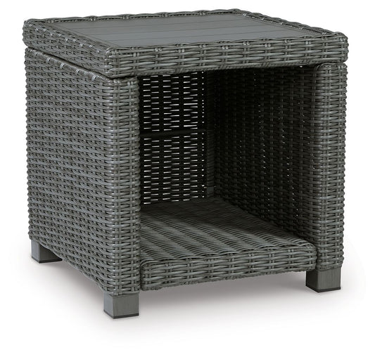 Elite Park - Square End Table - Gray