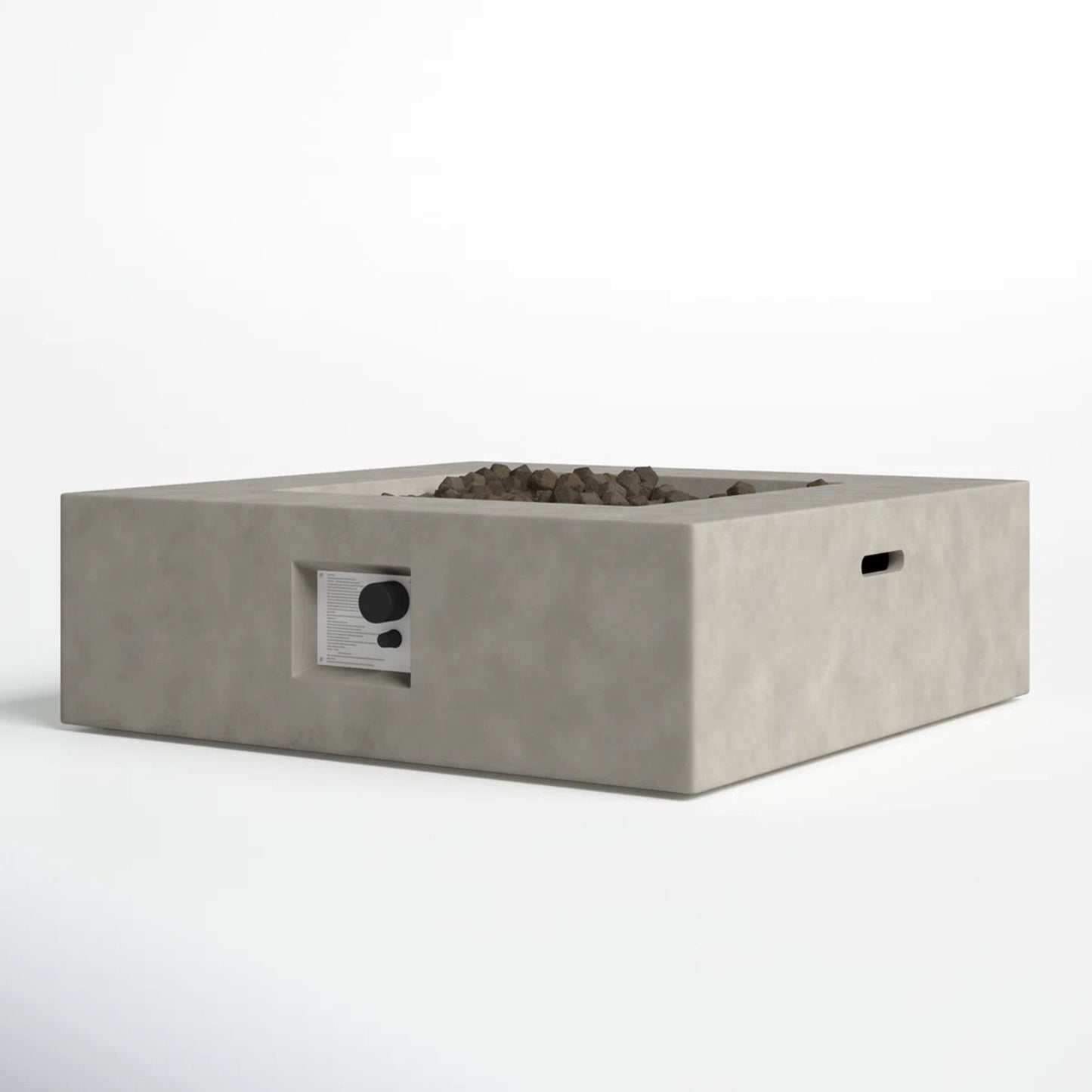 Streamlined Aesthetic Outdoor Fire Pit Table