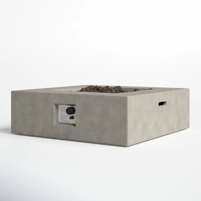 Streamlined Aesthetic Outdoor Fire Pit Table