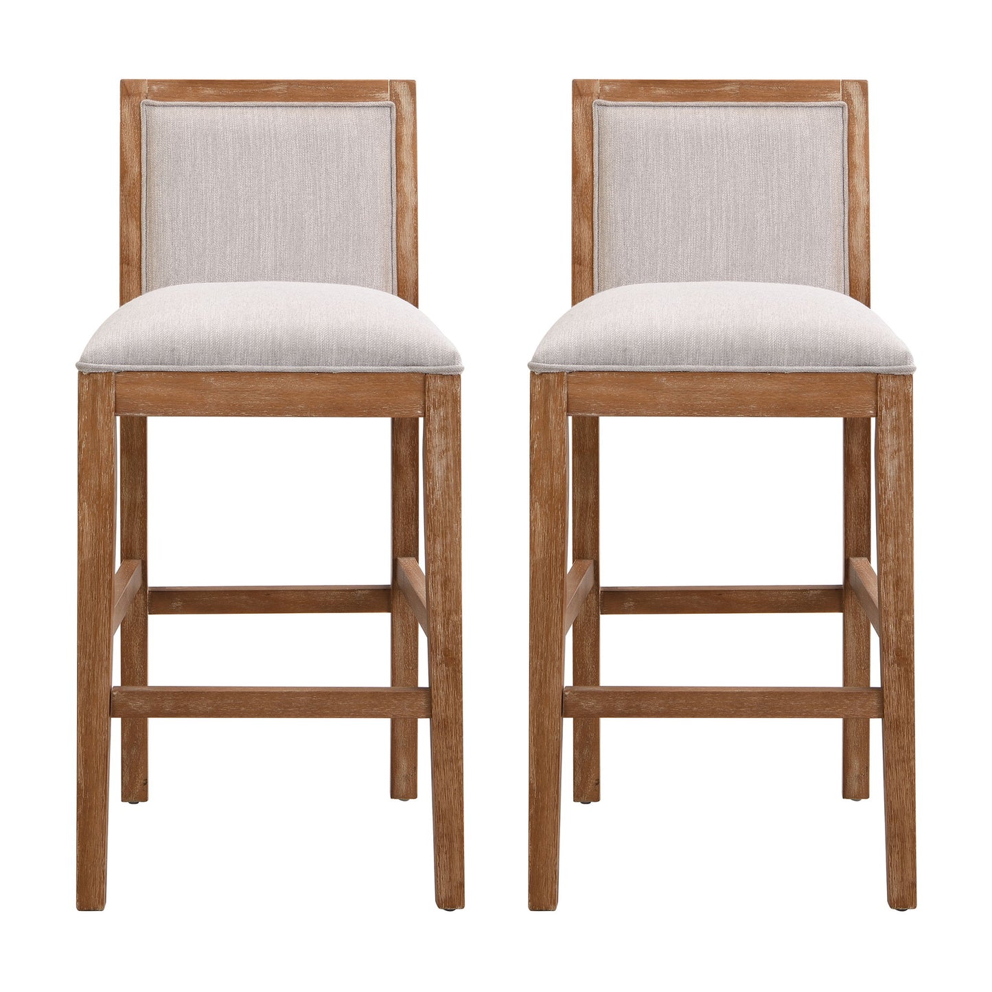 Upholstered Barstools (Set of 2)