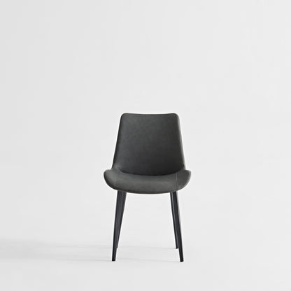 Dining Table Set, Chairs (Set of 2) - Grey