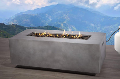 Lightweight Design Propane / Natural Gas Fire Pit Table