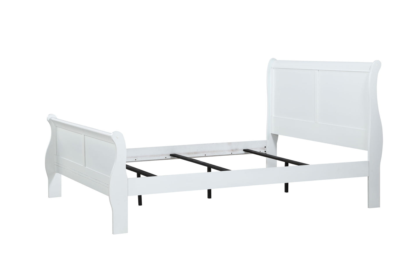 Louis Philip - California King Bed - White