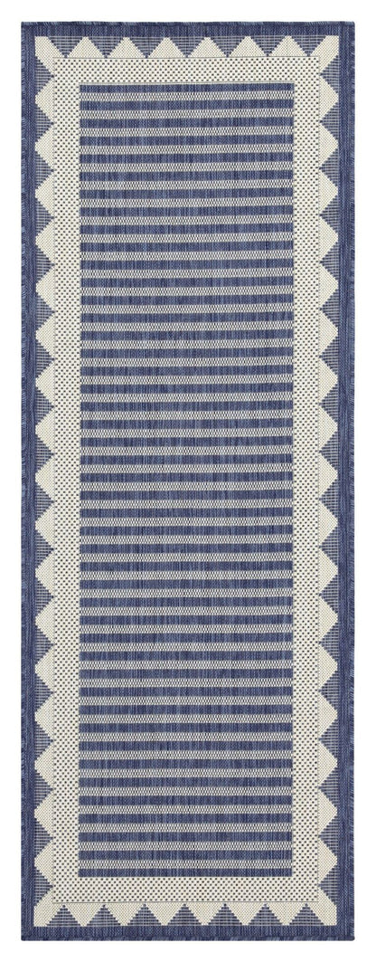 Sunshine - 5'3" X 7'3" Indoor, Outdoor Area Rug - Blue