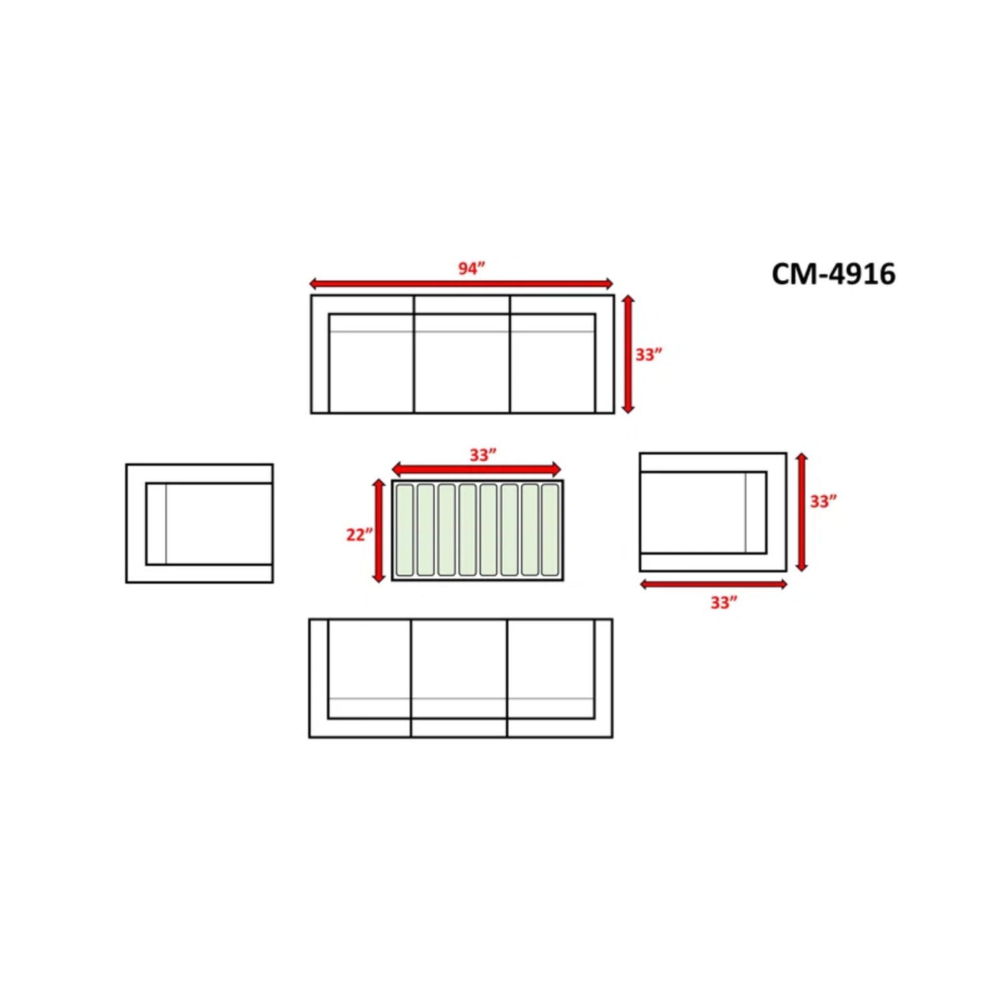 Stylish Sofa Seating Group With Cushions Perfect For Outdoor Gatherings