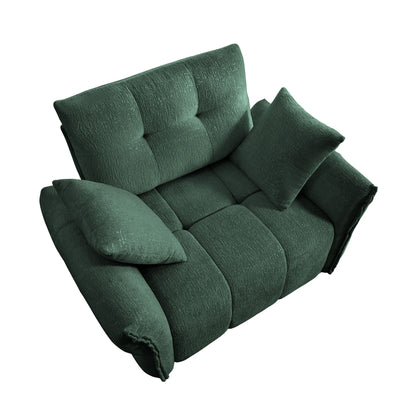 Modern Ergonomic Single Seater Sofa With High Resilience Cushions