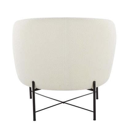 Chloe - Contemporary Chair - Black / White
