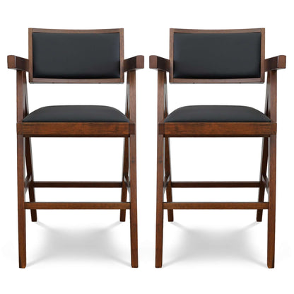 Athena - Counter Chair - Black / Brown