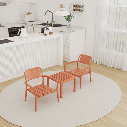 3 Piece Indoor / Outdoor Leisure Table And Chair Set