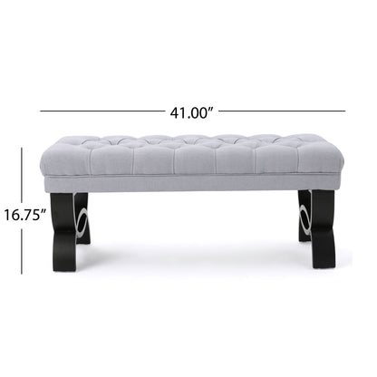 Hilton - Ottoman Bench Classic Style