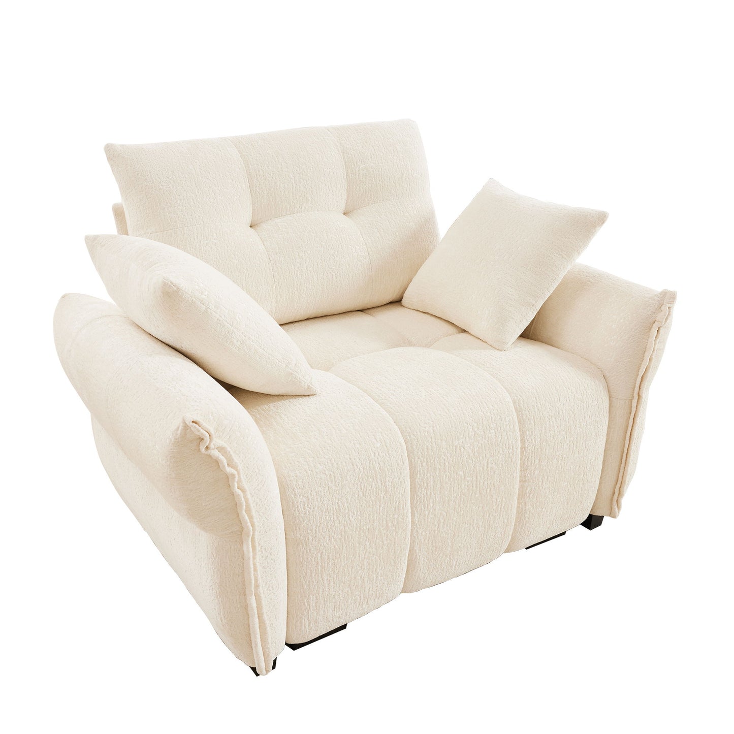 Modern Ergonomic Single Seater Sofa With High Resilience Cushions