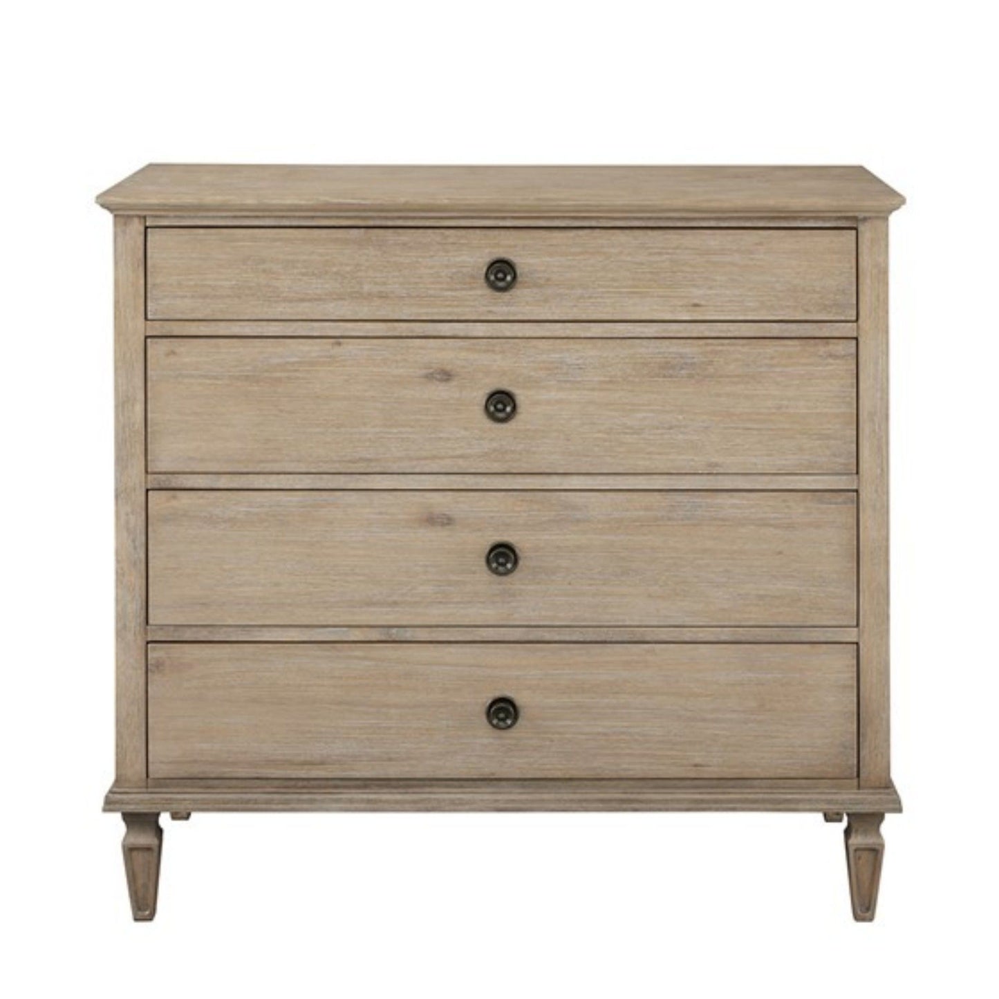 French Inspired Small Dresser - Wire Brushed Light Natural
