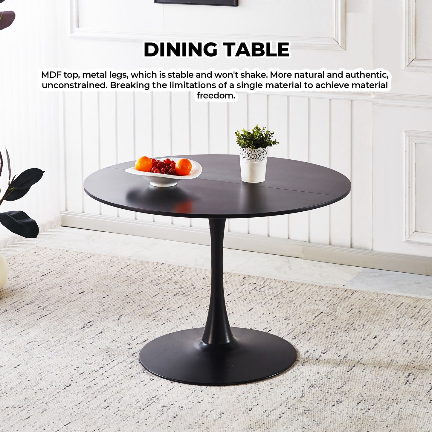 Tulip Special Dining Table, MDF Dining Table