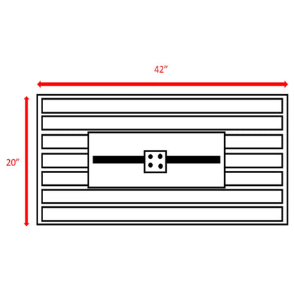 Outdoor Fire Pit Table With Lid Durable Construction - Black