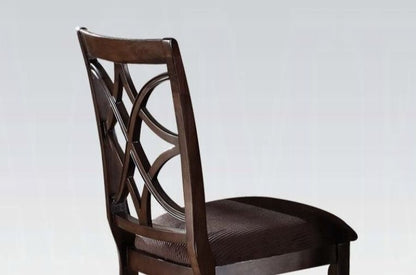 Keenan - Side Chair (Set of 2) - Brown / Dark Walnut