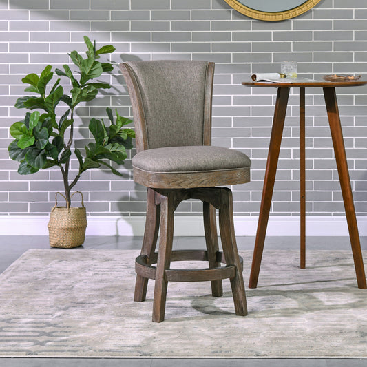 Henry - Armless Swivel Counter Height Bar Stool