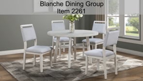 Blanche - Side Chair (Set of 2) - Antique White