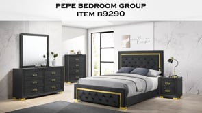 Pepe - Nightstand - Black